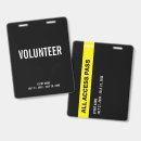 Search for charity id badges Volunteer