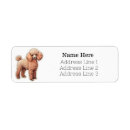 Search for cartoon dog return address labels Doggy