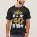 Search for 40th birthday group clothing Funny