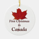 Search for canadian maple leaf christmas tree decorations Patriotic