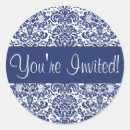 Search for damask seals envelope seals Blue