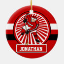 Search for hockey stick christmas tree decorations Sport