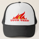 Search for fire flame hats Red