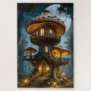 Search for mushroom puzzles Night