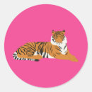 Search for pink tiger stickers Animals