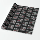 Search for firefighter wrapping paper Thin red line