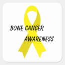 Search for bone cancer stickers Yellow