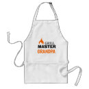 Search for funny bbq for men aprons Grandfather