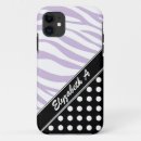 Search for purple zebra iphone cases Girly
