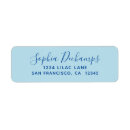 Search for lighted return address labels Elegant