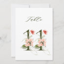 Search for blush and sage green table cards Watercolor