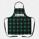 Search for black gingham aprons Country