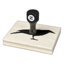 Search for bird rubber stamps Crow