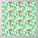 Search for colourful floral pattern posters Blooming