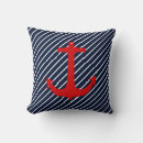 Search for navy and red cushions Anchor