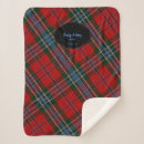 Search for clan tartans blankets Red