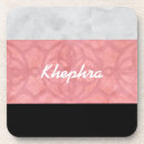 Search for grey and pink coasters Girly