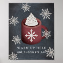 Search for hot chocolate bar signs Snowflake