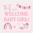 Search for baby girl stork stickers Expecting