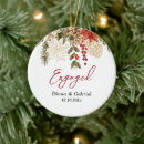 Search for flower christmas tree decorations Engaged
