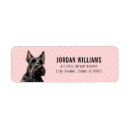 Search for scottish terrier return address labels Cute