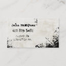 Search for paint splatter business cards White
