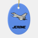 Search for pilot christmas tree decorations Fighter
