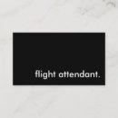 Search for flight attendant business cards Flying