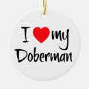 Search for doberman christmas tree decorations Dog