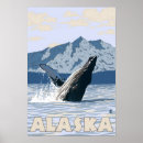 Search for vintage whale posters Alaska