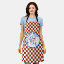 Search for checkerboard aprons Chef