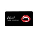 Search for vampire return address labels Cute