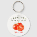Search for funny tomato key rings fruit