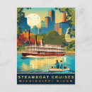 Search for steamboat postcards Mississippi