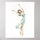 Search for watercolor dancer posters Pink