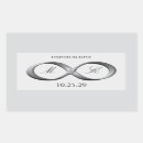 Search for elegant silver wedding stickers Winter