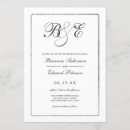 Search for border in white silver invitations Minimalist