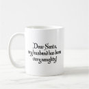 Search for dear husband mugs Naughty