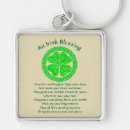 Search for irish blessing key rings Green
