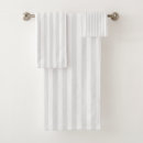 Search for gray and white stripe bath towels Stripes