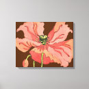Search for red flower canvas prints Botanical