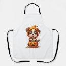 Search for dog treat aprons Spooky