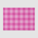 Search for pink gingham tissue paper Rustic