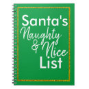 Search for christmas list notebooks Naughty