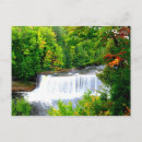 Search for tahquamenon falls postcards Waterfall