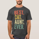 Search for best aunt ever tshirts Black