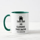 Search for real estate business mugs Professional broker