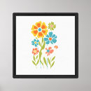 Search for abstract floral design canvas prints Flower