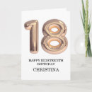 Search for girls 18th birthday cards Elegant