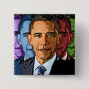 Search for president obama badges Democratic party